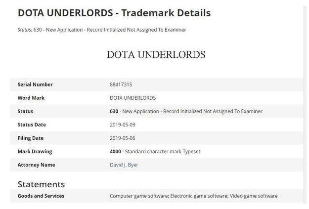 V社注冊“DOTA”新商標(biāo) 網(wǎng)友猜測將在TI9公布新作