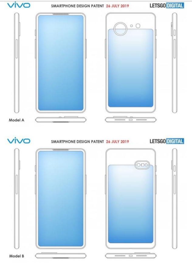 vivo新雙屏手機兩種全新外觀專利獲批