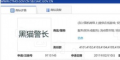 “黑貓警長”商標(biāo)申請被駁回 上海美術(shù)電影制片廠上訴