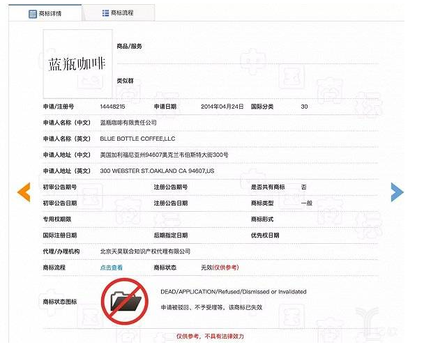 藍(lán)瓶咖啡在華告對手山寨，進(jìn)軍內(nèi)地將繞不開商標(biāo)戰(zhàn)?