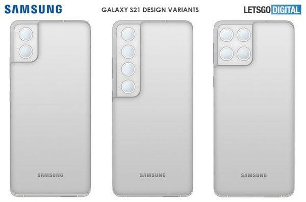2021年7月14日三星S22手機攝像頭類似S21？新手機外觀專利公開