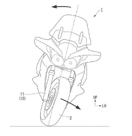 2021年8月5日本田摩托曝光新專利：可自動轉(zhuǎn)向、可低速跟隨