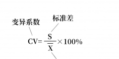 變異系數(shù)法的計算公式(標準差與變異系數(shù)的關(guān)系)