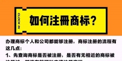 如何注冊自己的品牌商標（如何注冊商標品牌怎么申請自己品牌的商標）